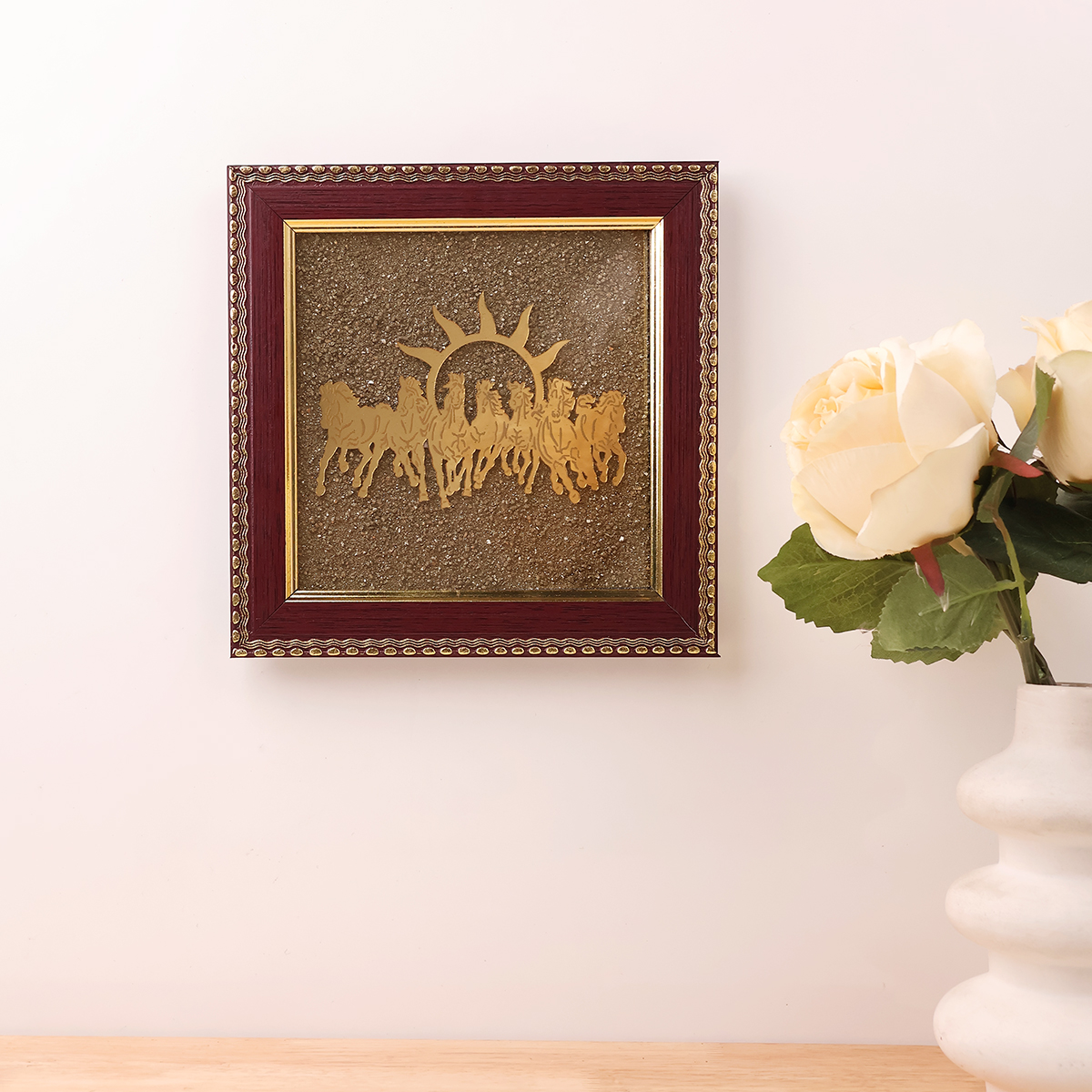 Pyrite 7 Horse Photo Frame (2)