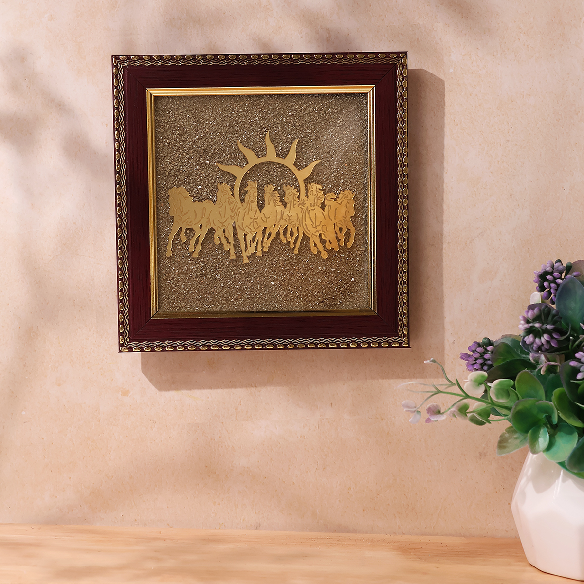 Pyrite 7 Horse Photo Frame (4)