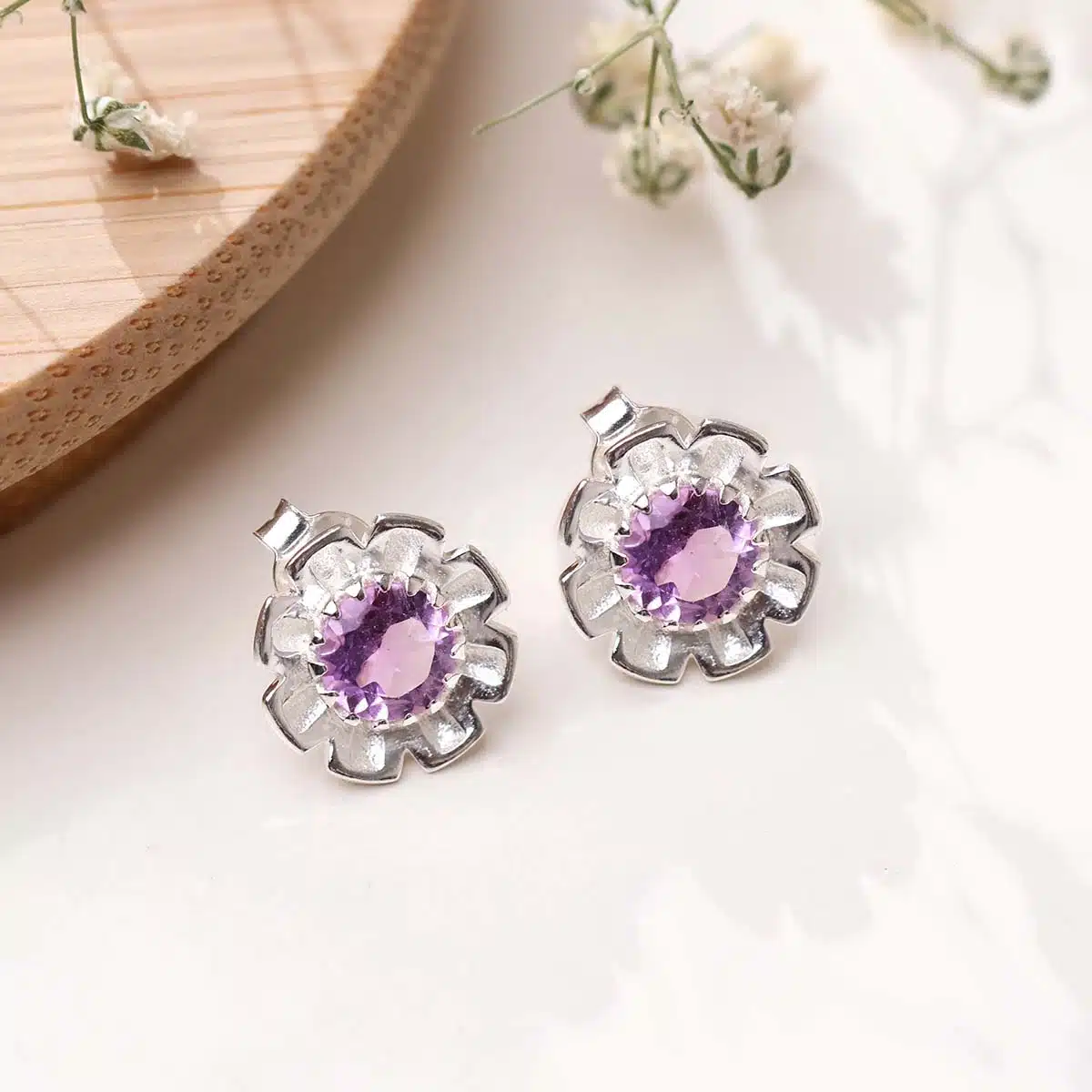 amethyst-flower-stud-earrings-silver (2)