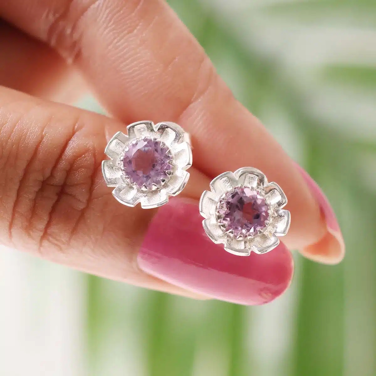amethyst-flower-stud-earrings-silver (5)
