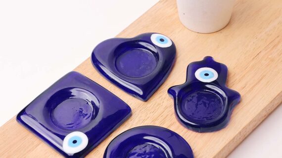 Evil Eye Tealight Candle Holder