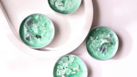 Focus and Concentration Tea Light Candle