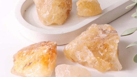 Golden Quartz Raw Stone