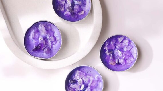 Health and Wellness Tea Light Candle