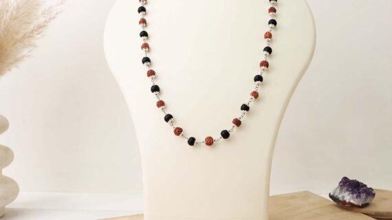 Karungali Rudraksh Mala and Bracelet