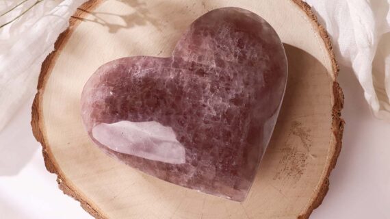 Strawberry Quartz Big Heart