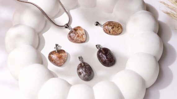 Garden Quartz Silver Pendant