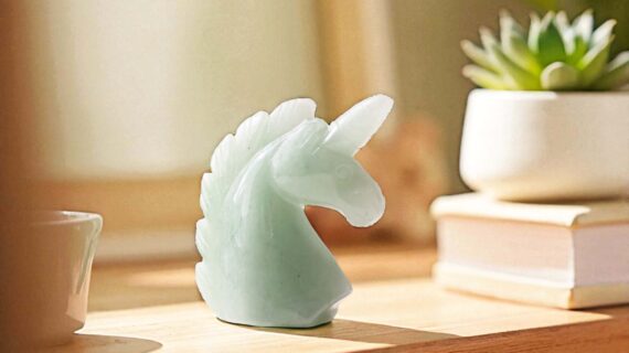 Green Aventurine Small Unicorn