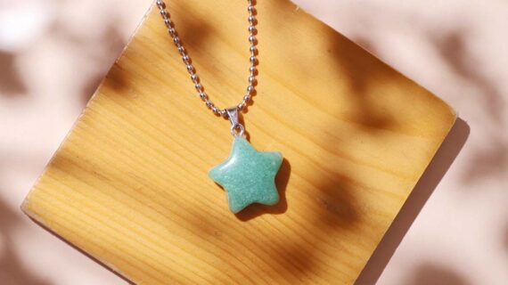 Green Aventurine Star Pendant