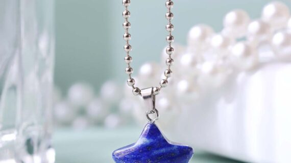 Lapis Star Pendant