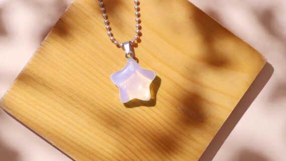 Opalite Star Pendant