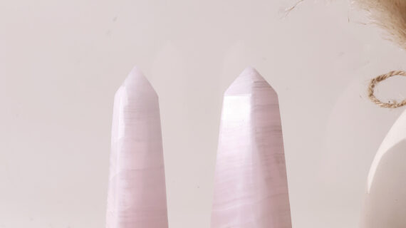 Pink Calcite Tower