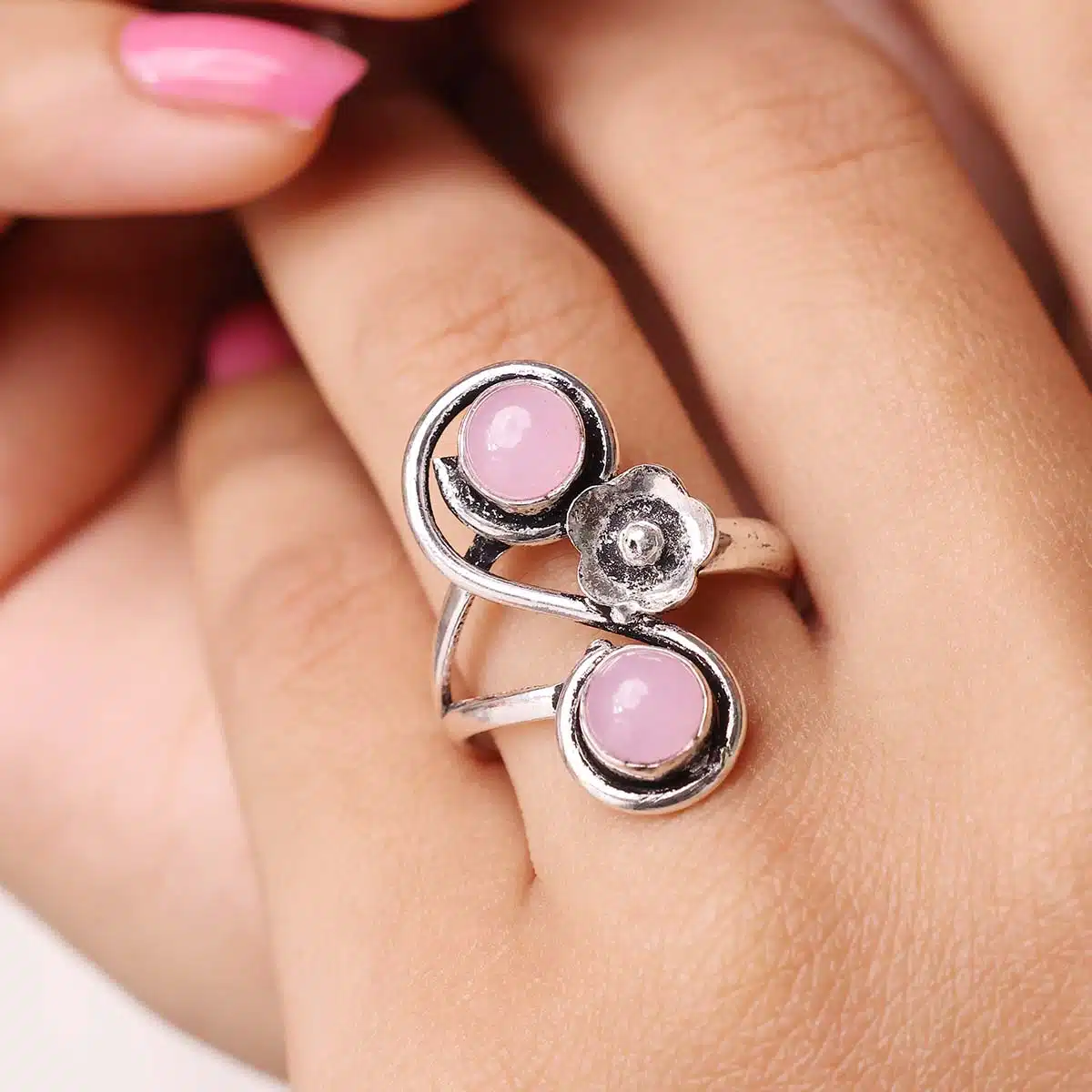 rose-quartz-double-stone-small-ring (5)