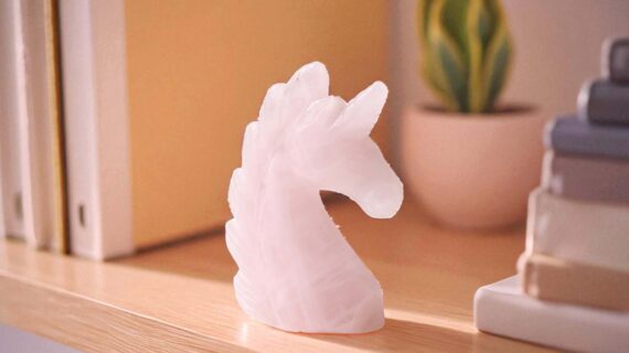 Rose Quartz Small Unicorn