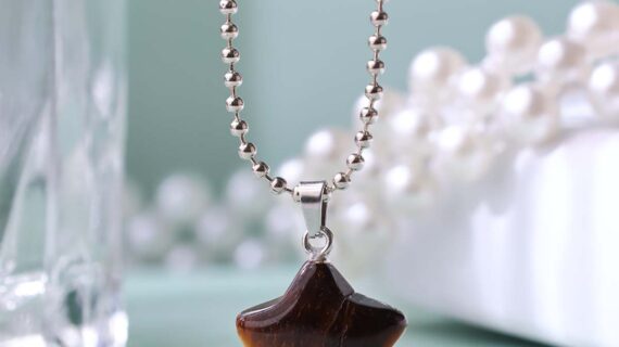 Tiger Eye Star Pendant