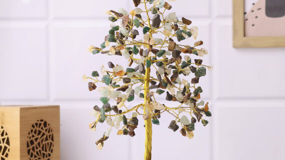 Wealth Chips Tree Gold Wire – 300 Beads