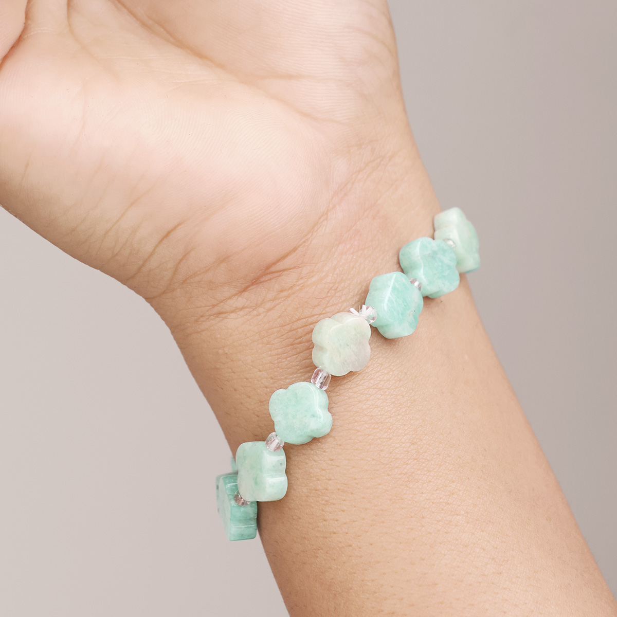 amazonite-flower-beads-bracelet (7)