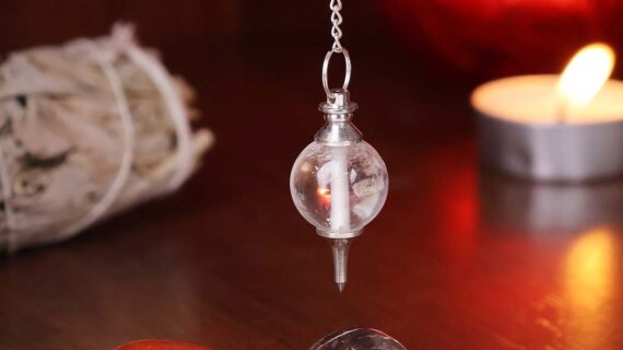 Clear Quartz Ball Pendulum
