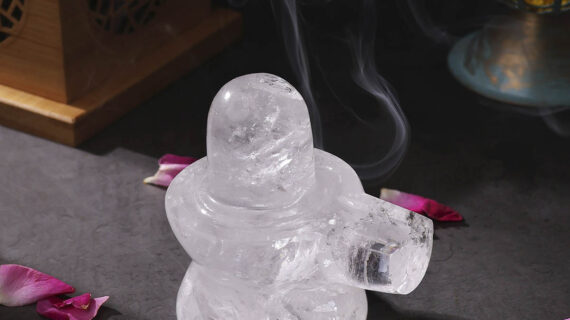 Clear Quartz Shivling