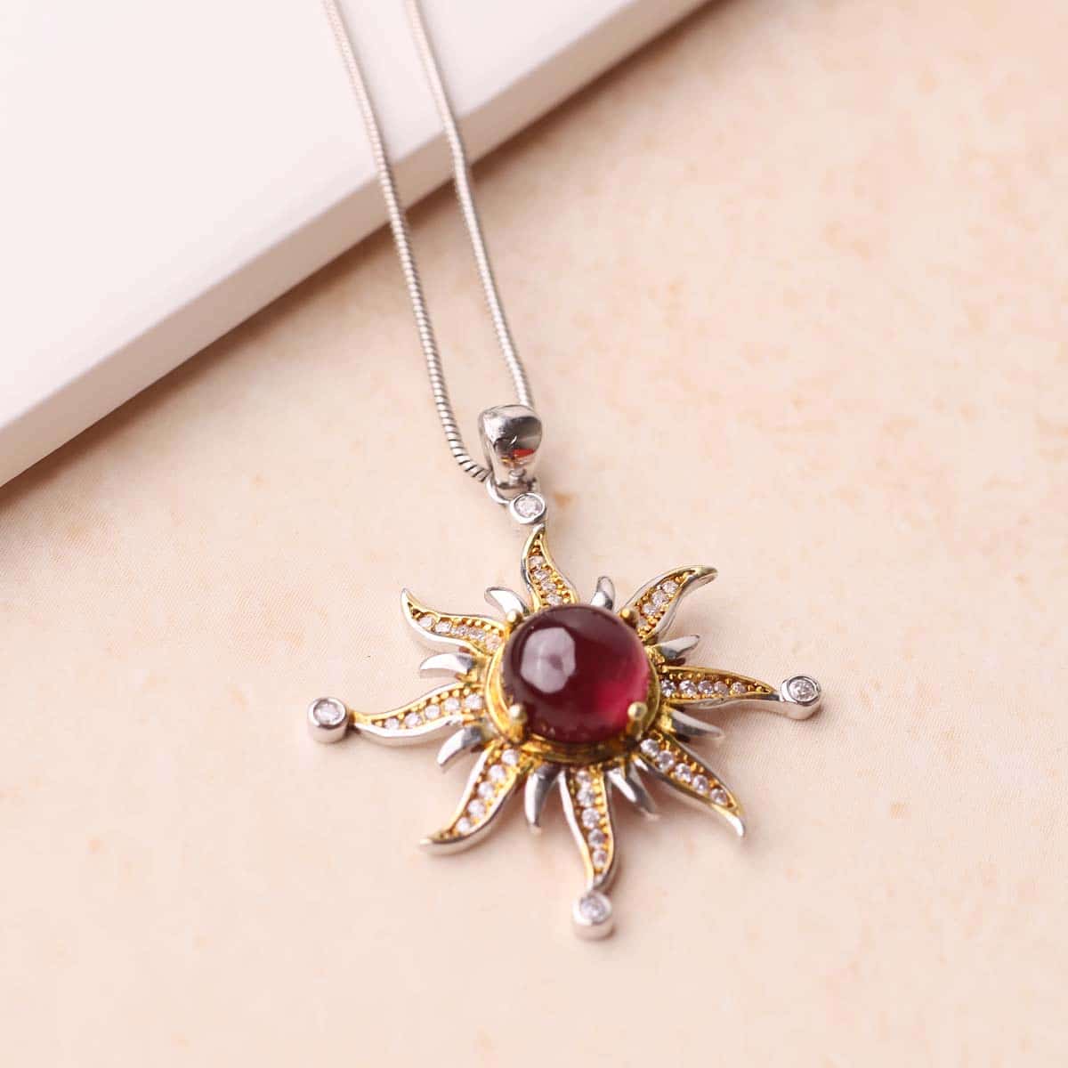garnet-sun-silver-pendant (7)