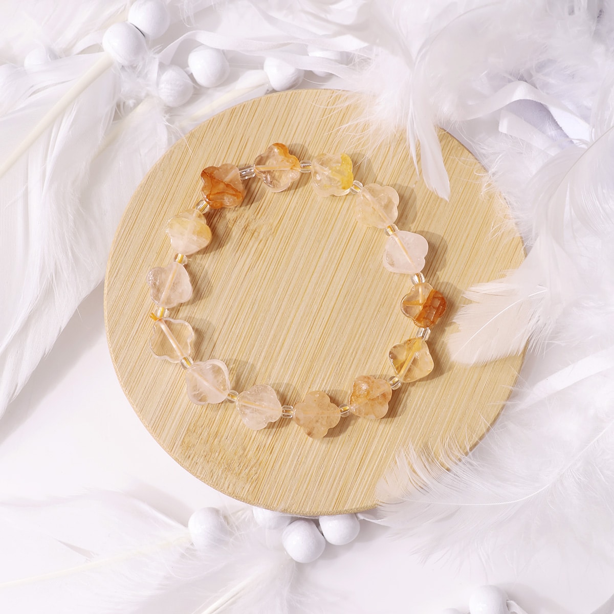 golden-healer-quartz-flower-beads-bracelet (1)