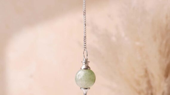 Green Aventurine Ball Pendulum