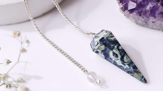 Kambaba Jasper Point Pendulum