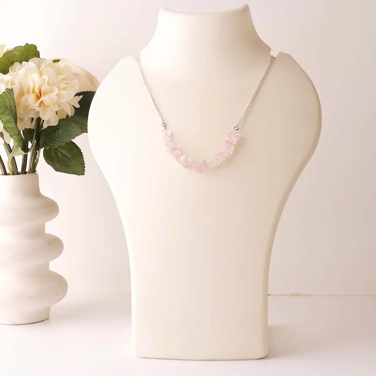 rose-quartz-chips-choker-necklace (1)