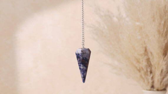 Sodalite Point Pendulum