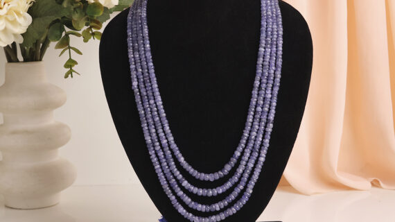 Tanzanite 4 Layer Necklace