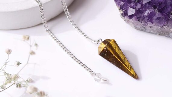 Tiger Eye Point Pendulum