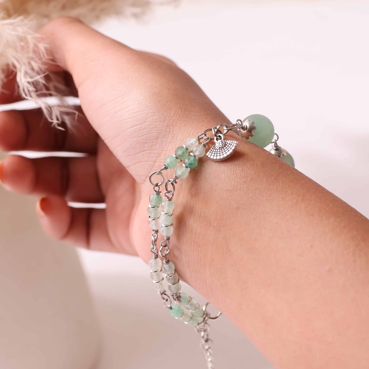 Dual Chain Bracelet (5) dual chain bracelet