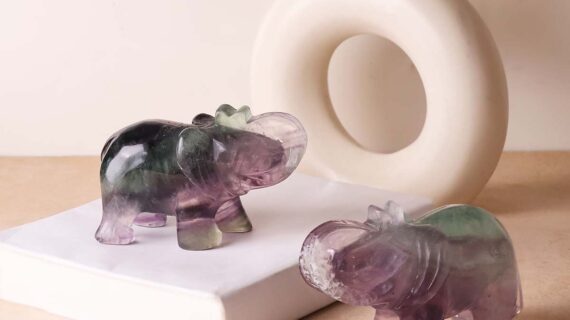 Multi Fluorite Elephant