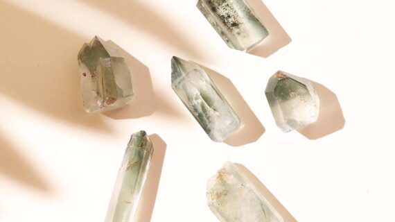 Green Phantom Quartz Free Form Small