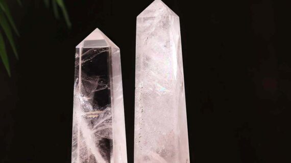 Clear quartz HQ tower