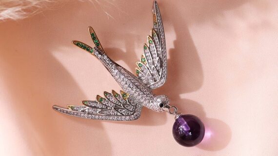Bird Brooch