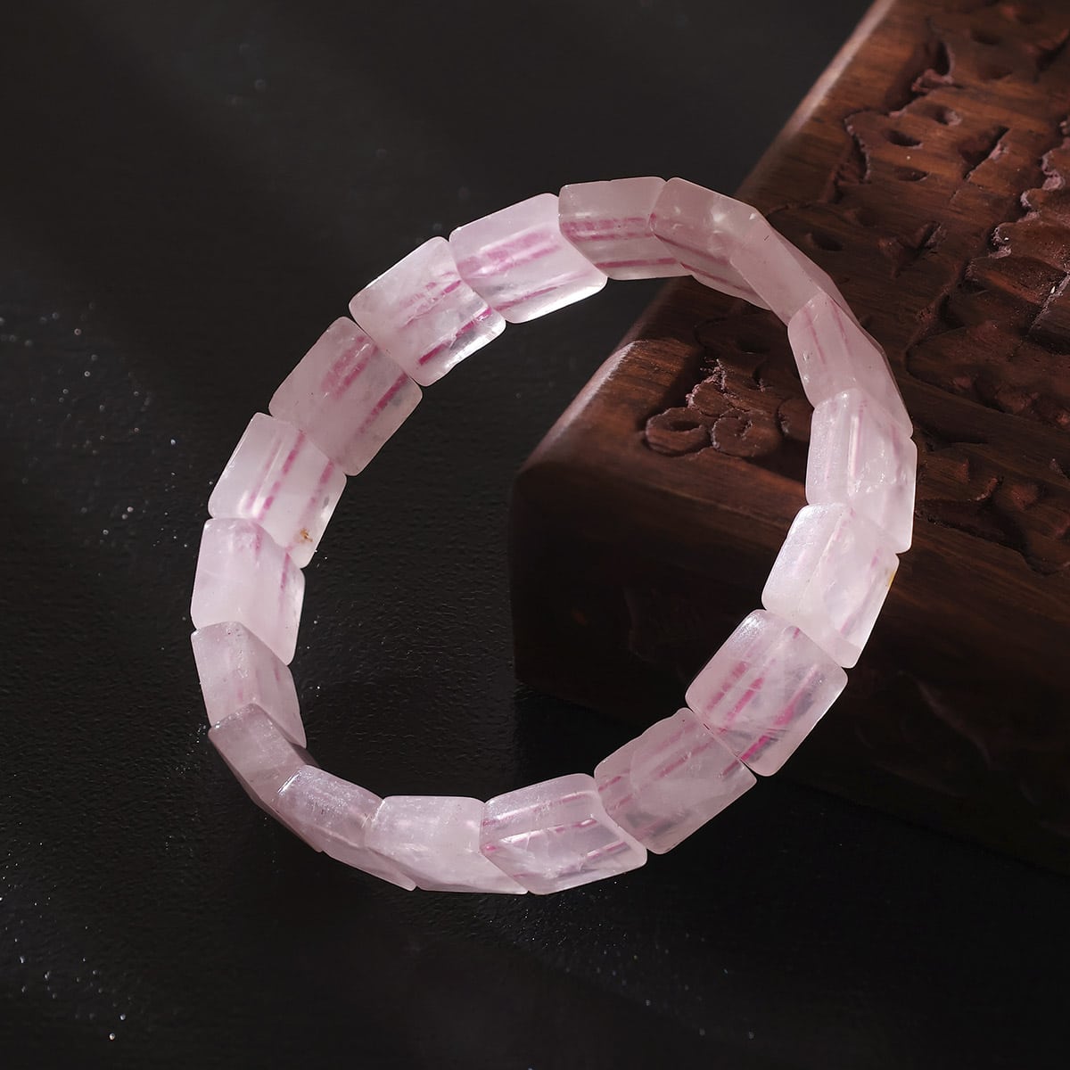 rose-quartz-pyramid-shape-bracelet (5)