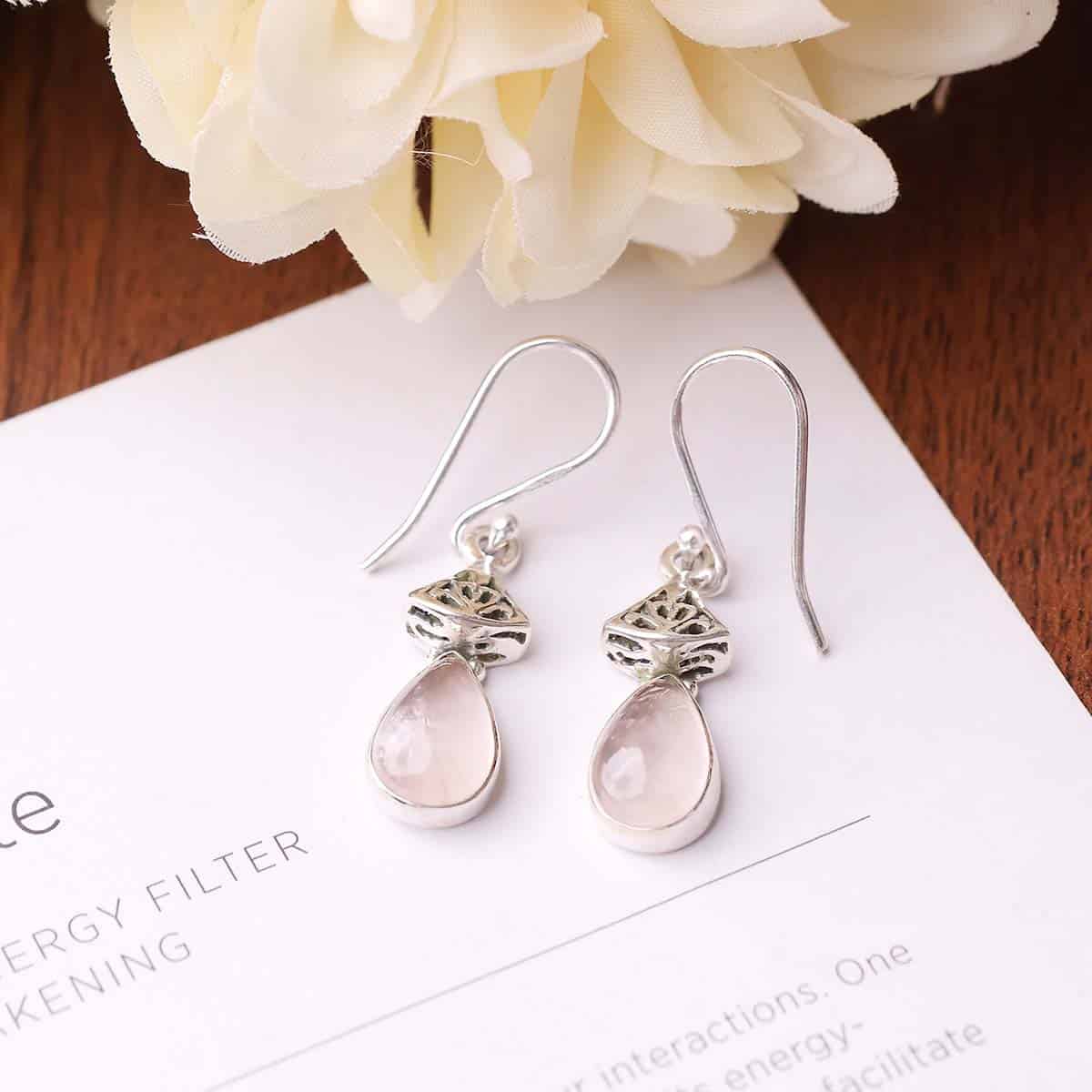 rose-quartz-silver-drop-hanging-earrings (3)