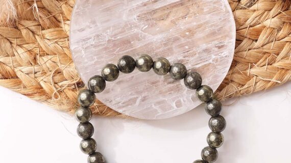Pyrite Bracelet With Energy Cleanser