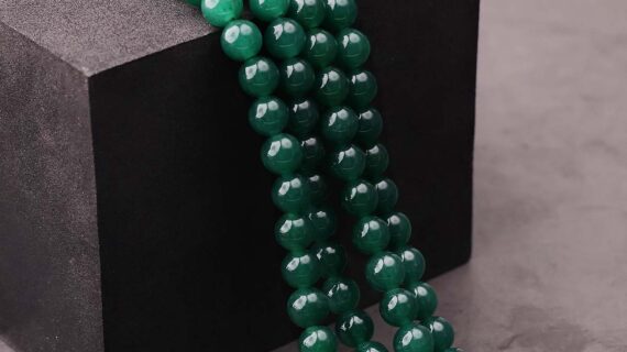 Green Jade Beads line 8mm