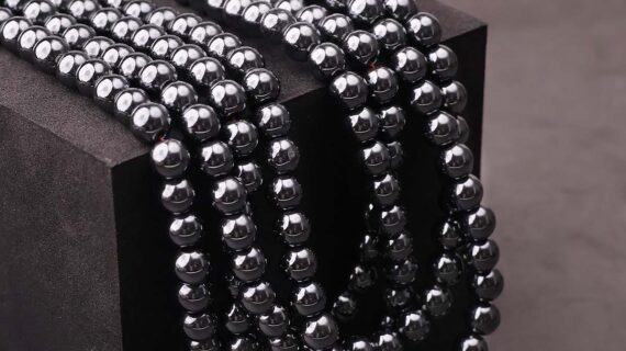 Hematite Beads line 8mm