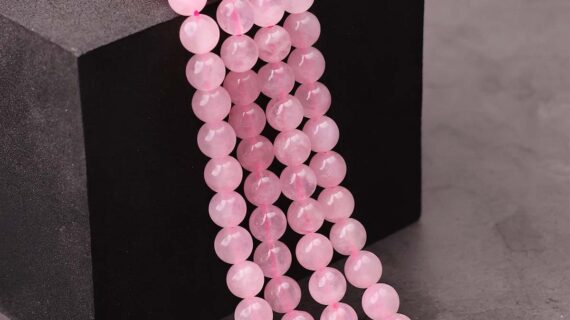 Rose Quartz Beads line 8mm