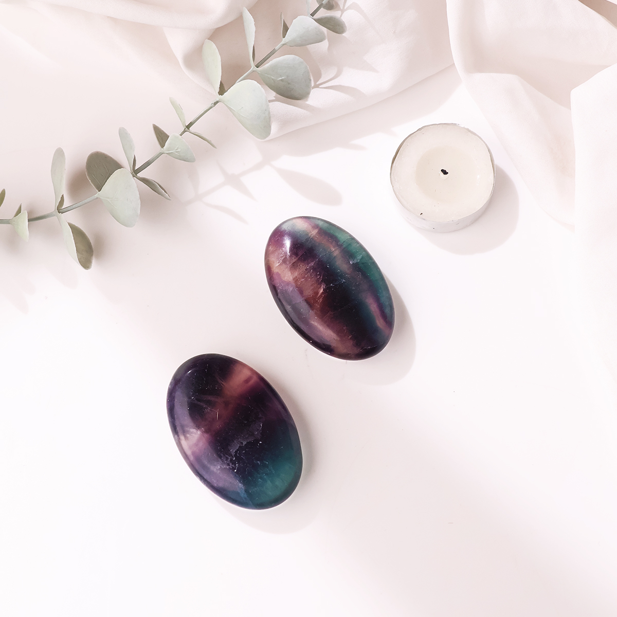 Rainbow Fluorite Palm Stone (4)