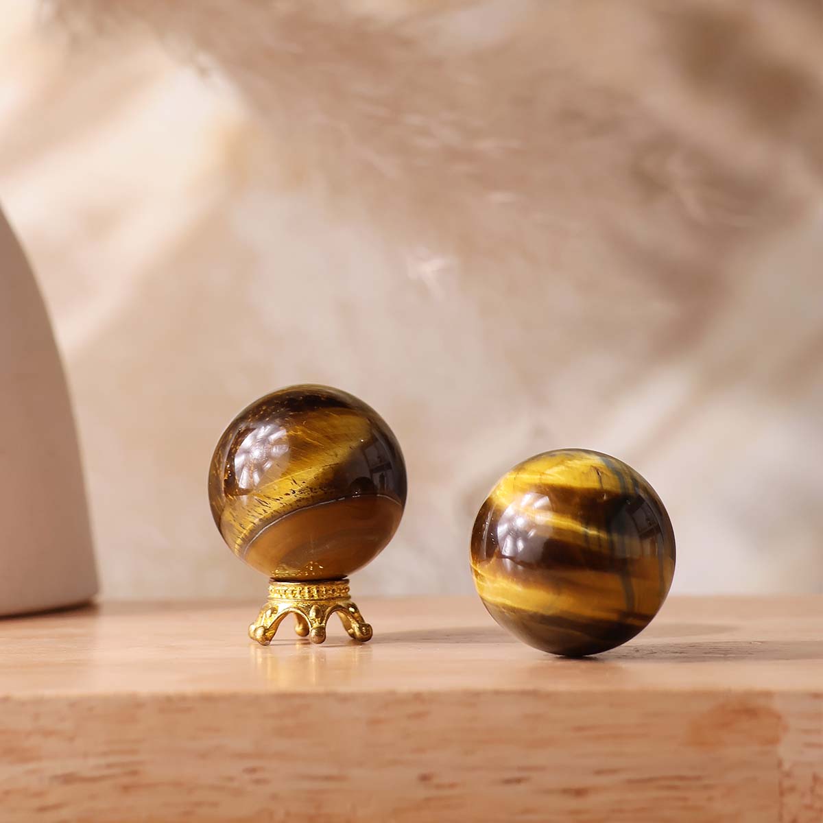 Tiger Eye Mini Ball (10)