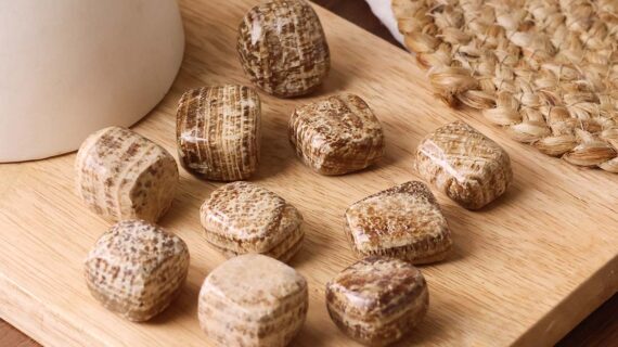 Banded Aragonite Tumble