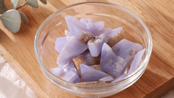 Blue Lace Agate Polished Raw