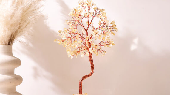 Citrine Acrylic Tree