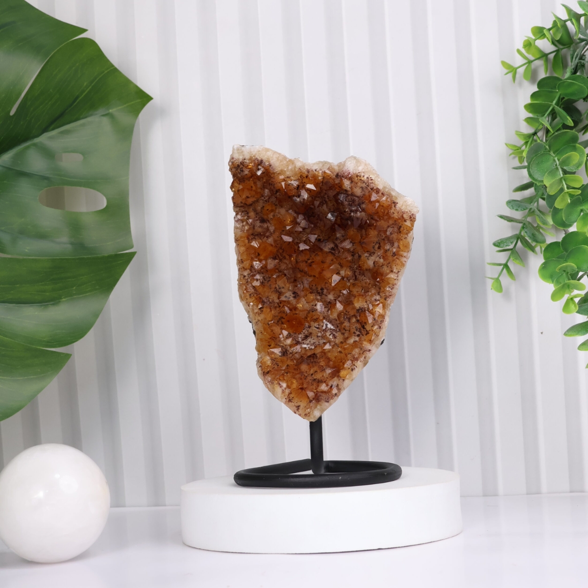 Citrine Cluster Big Points-Shubhanjali Store (5) citrine cluster big points