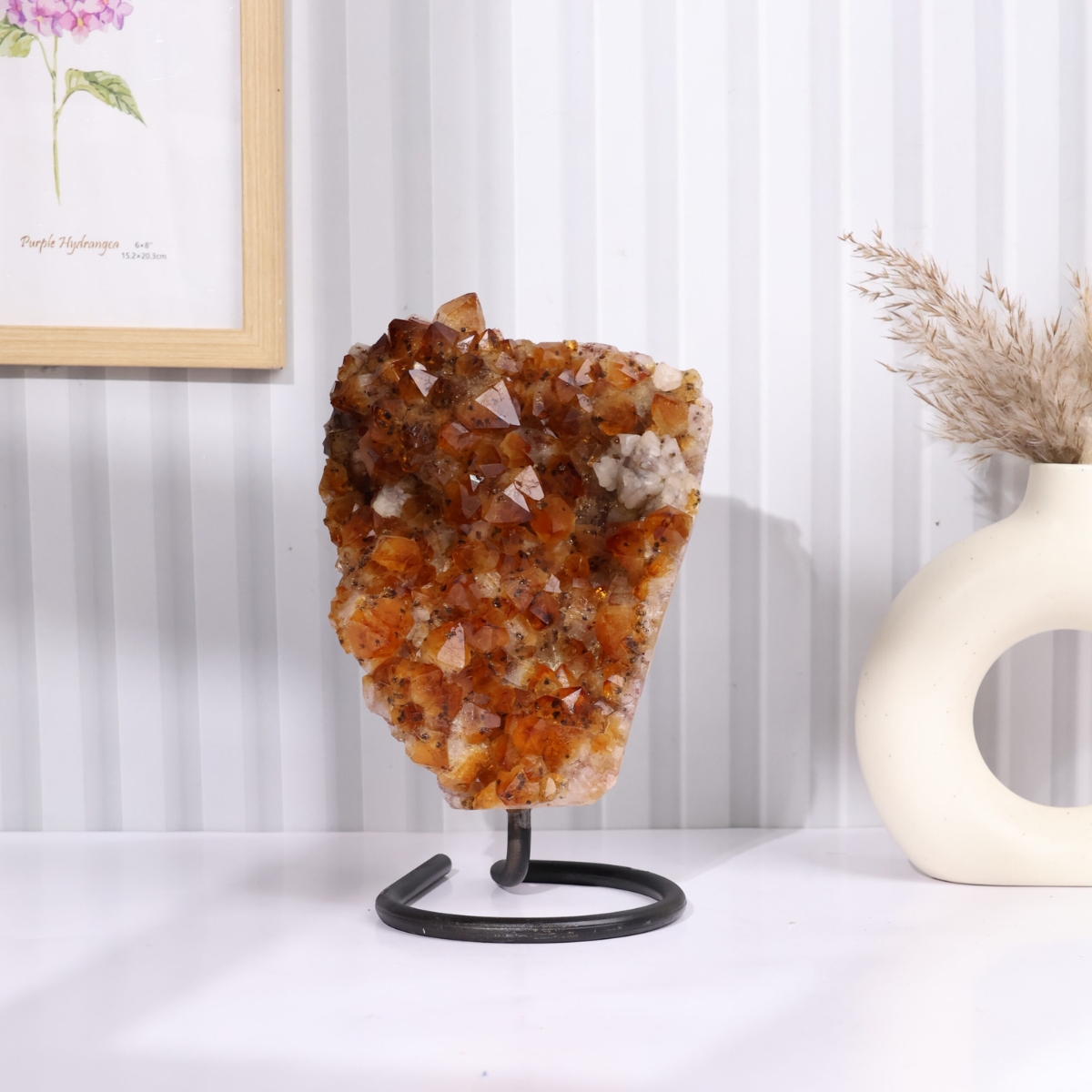 Citrine Cluster Big Points-Shubhanjali Store (7) citrine cluster big points