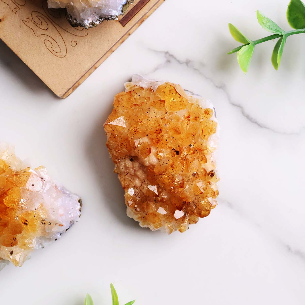 Citrine Cluster Small Point (11)